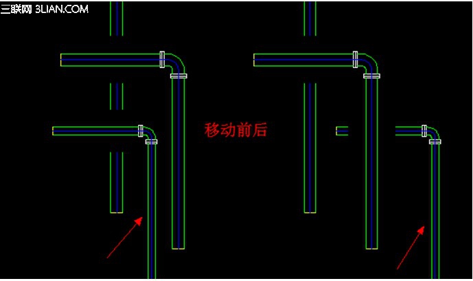 双线水管的绘制——浩辰CAD暖通软件教程之291