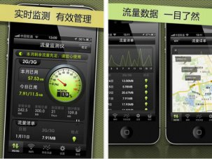 瓦力流量监测仪for iPhone(手机流量实时监控)